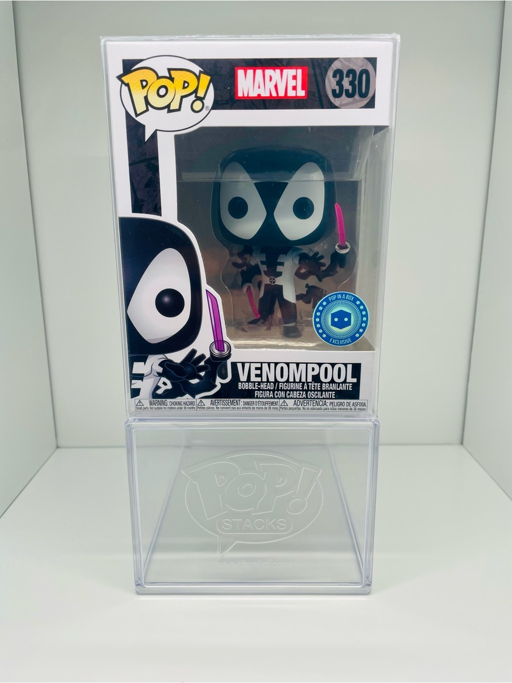 Funko Pop! Marvel Venompool Vinyl Figure (#330) - POP IN A BOX EXCLUSIVE